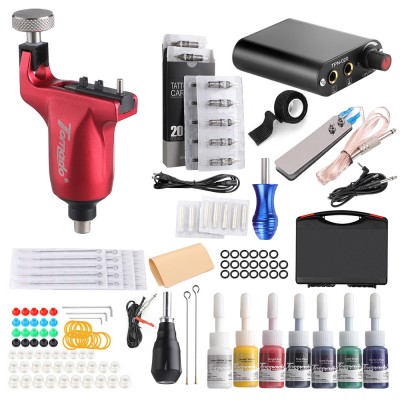 Hot Sale Professional Tattoo Kit For Beginner Starter Rotary Machine Guns Permanent Makeup Kit